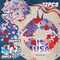 12PCS Patriotic Foam Wreath Crafts Kit, 4th of July DIY Wreath Set with American Flag Star Stickers, Glitter Stars, Pom Poms, Googly Eyes & Blue Ribbon for Independence Day Art Projects